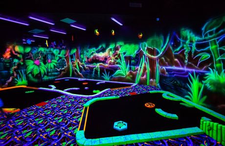 Rainforest Black Light Golf and Arcade