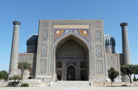 Madrasa Ulugh Beg, Madrasa Tilla Kari, Madrasa Sher Dor