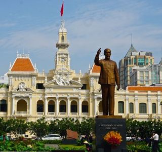 President ho Chi Minh Statue