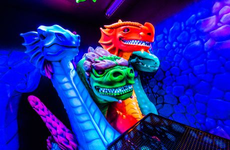 Dragon's Tale Blacklight Mini Golf