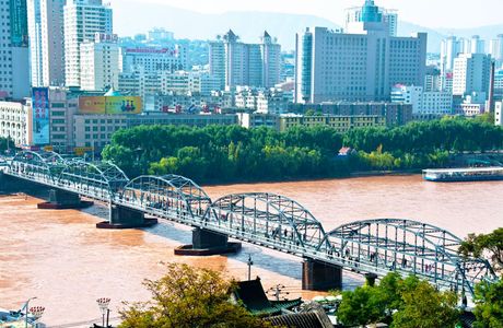Iron Bridge of Yellow River
