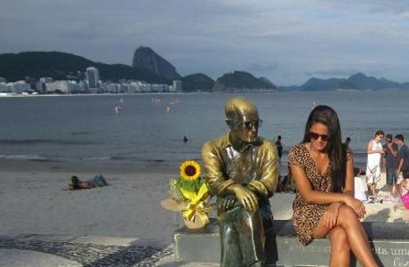 Estátua Carlos Drummond de Andrade