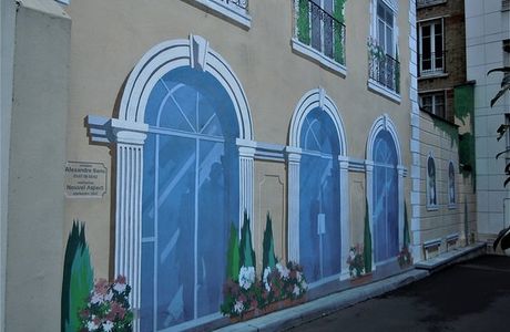 Fresque Cyclisme