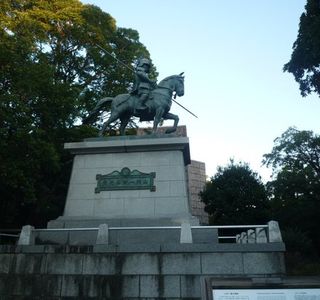 Statue of Kazutoyo Yamauchi