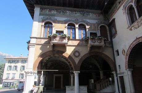Palazzo Del Ben - Conti d'Arco in piazza Rosmini