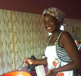 Kili view Tanzanian cooking class