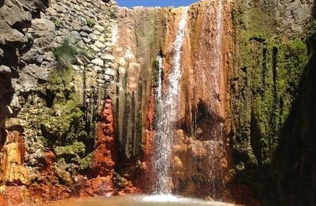 Cascada de los Colores, Barranco de las Angustias