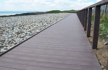 Wales Coast Path boardwalk
