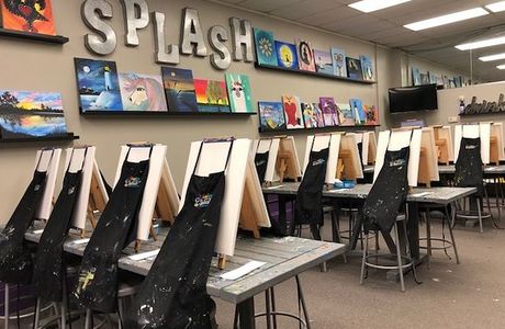 Painting at Splash