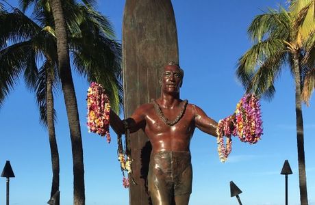 Statue of Duke Kahanamoku