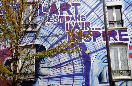 Fresque lArt est dans lAir Inspire