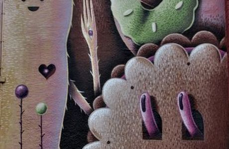 Fresque "Le monde de Nicolas"