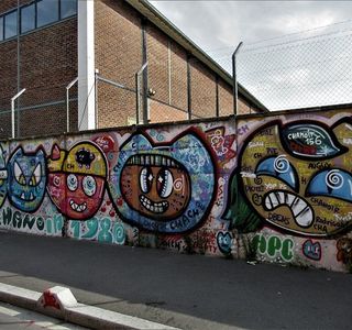 Fresque "La Portée"