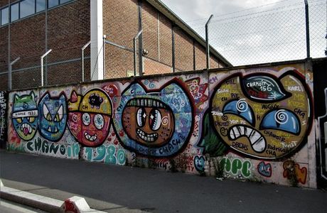 Fresque "La Portée"