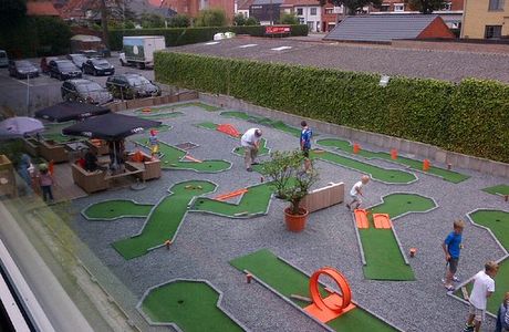 Indoorgolf Hole-in-one