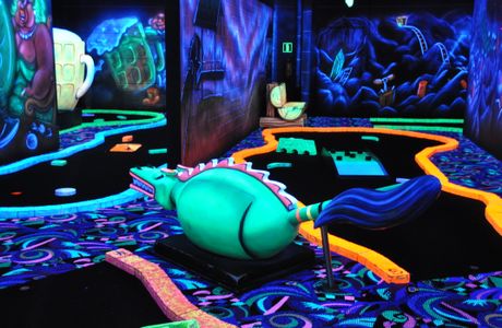 Goolfy et Laser Game Mons