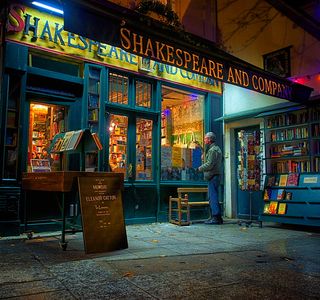 Shakespeare and Company Bookstore
