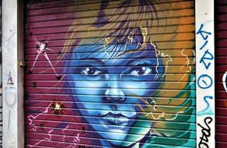 Fresque La Belle Bleue