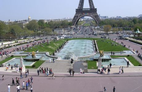 Le Trocadero et son esplanade