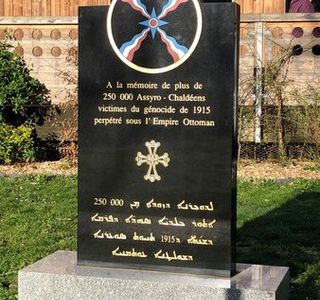 Stèles en Mémoire du génocide Arménien de 1915