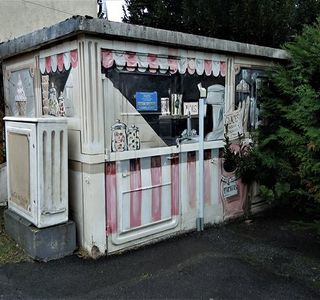 Fresque "Vendeur de glace"