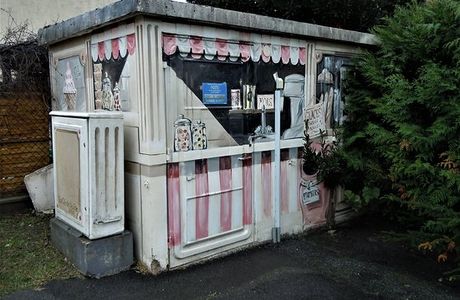Fresque "Vendeur de glace"