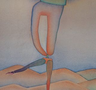 Fresque "Le danseur"