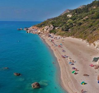 Megali Petra Beach