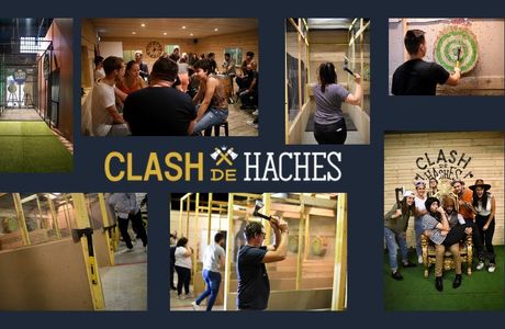 Clash de haches, lancer de haches Saint-Etienne