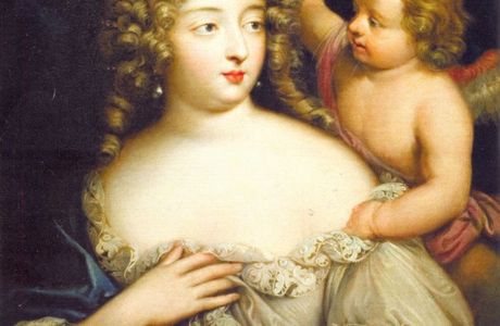 Quatre chiens de chasse de la marquise d'Uzés