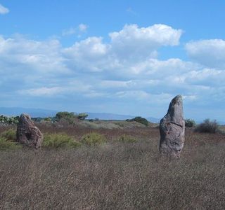 Menhir su para e sa mongia