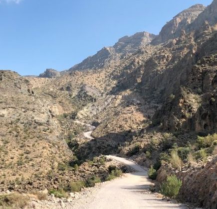 Track Wadi Bani Awf 1