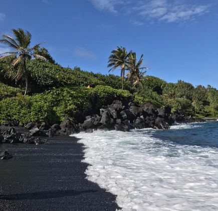 Black Sand Beach 1
