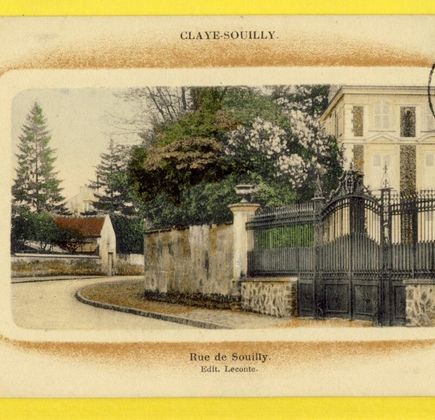 Fresque Vues de Claye 1