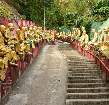 Thousands Buddhas Cabinet 1