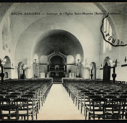Eglise Saint-Maurice de Bécon 1