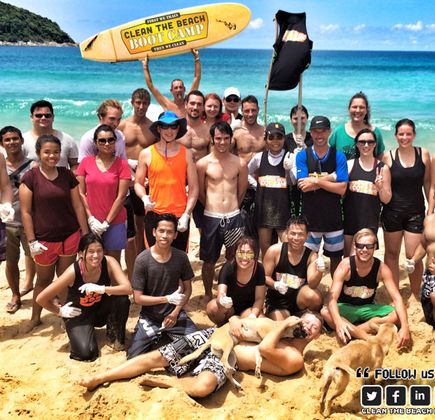 Clean The Beach Boot Camp 1