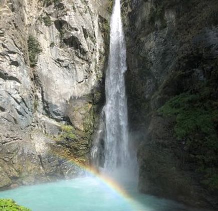 Cascata di Isollaz 1