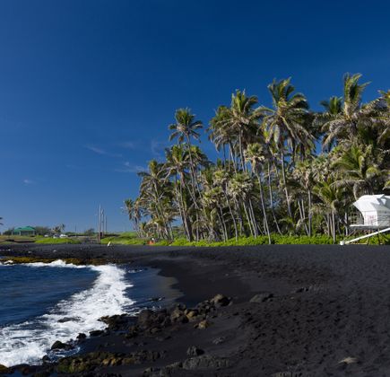 Punalu'u Black Sand beach 1