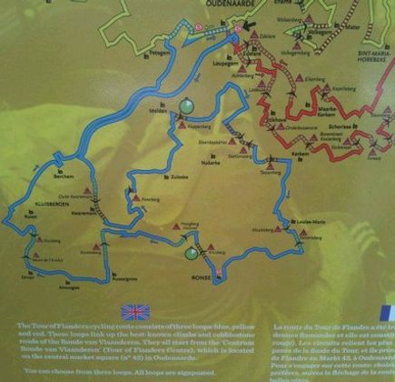 Flanders Bicycle Route Blue Loop 1