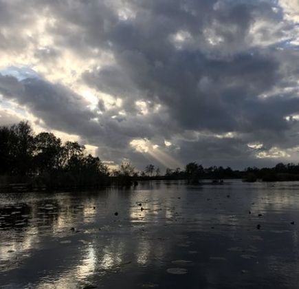 Spiegelplas en Blijkpolderplas 1