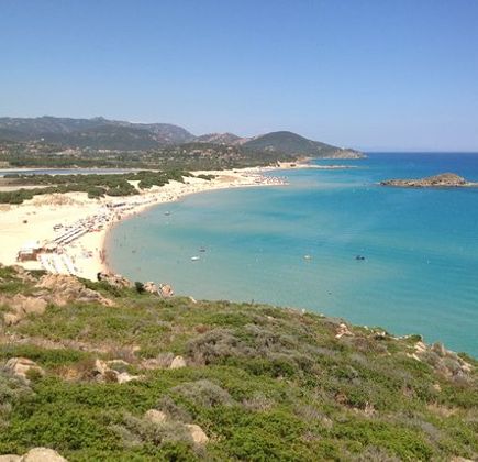 Spiaggia Chia Sardegna 1