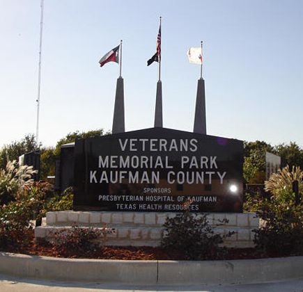 Kaufman County Veterans Memorial Park 1