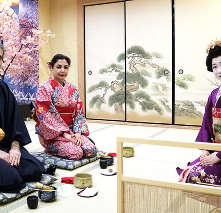 Kimono Tea Ceremony Maikoya Osaka 1
