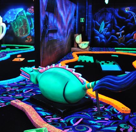 Goolfy et Laser Game Mons 1