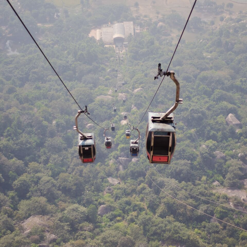 Passenger Ropeway At Trikut