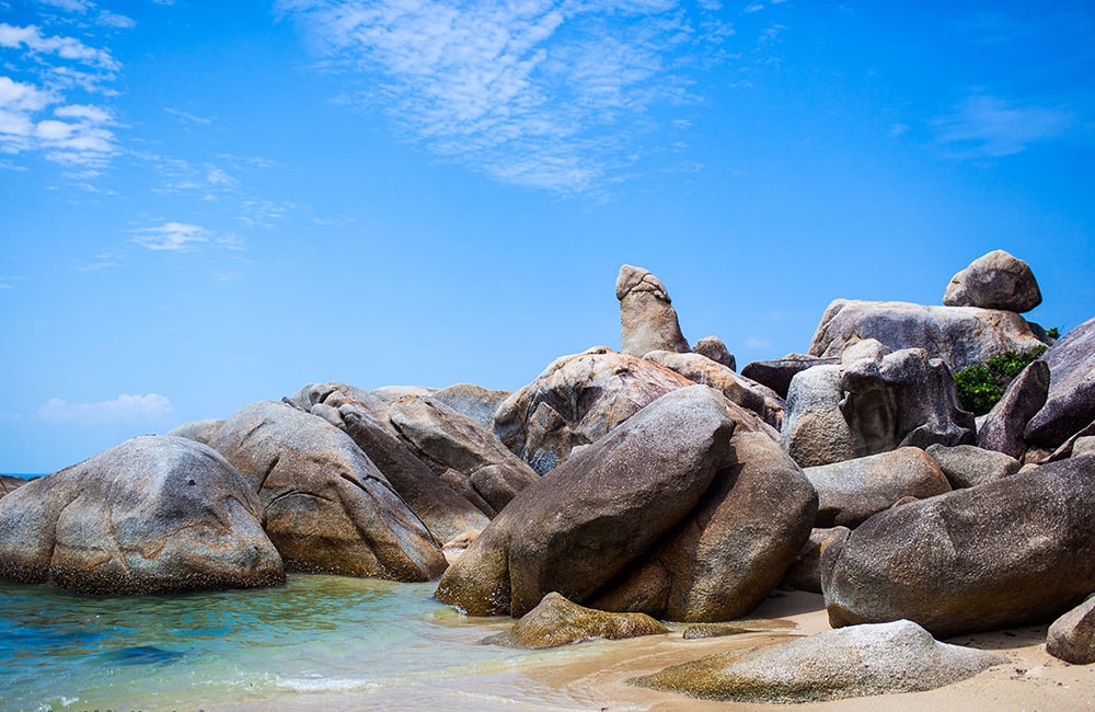 Hin Ta & Hin Yai Rocks